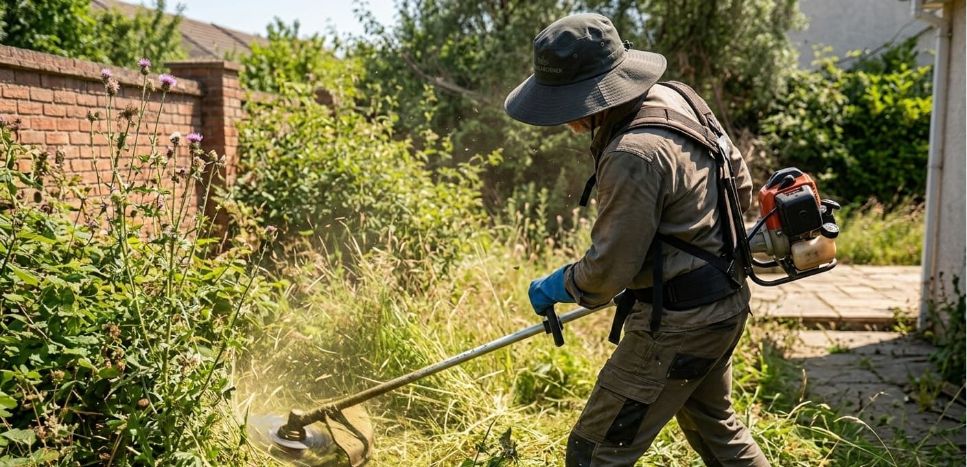 Yeni Foça Ot Biçme ve Detaylı Bahçe Temizliği